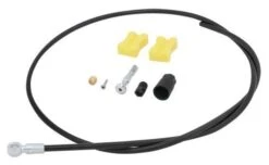 Shimano Leitung SM-BH90-SB Kürzbar 1000mm Schwarz (eine Seite Mit Winkelanschluß)