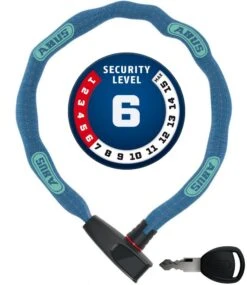 ABUS Catena 6806K/85 ...bitte Farbe Wählen -Default Template 1 Abus Kettenschloss Catena 6806 K 85B neon blue blau Securitylevel 6 4003318902895