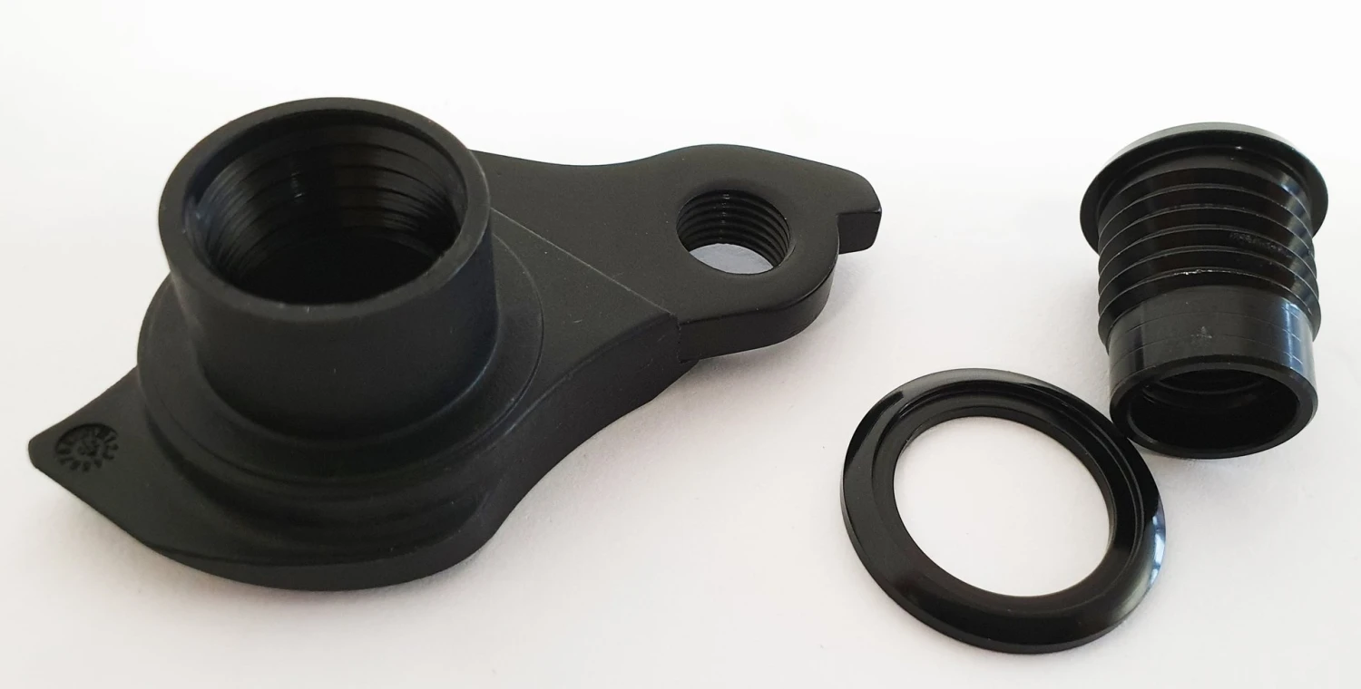 Ausfallende (Schaltauge) UDH Incl. Hohlmutter Für Achse M12x1.0mm – Bild 2