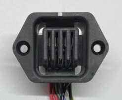 Biketec Ladeanschluss FIT 2.0 Für Rahmeneinbau Mit 110mm Kabel CF2.1 -Default Template 1 Biketec FIT2.0 Ladebuche mit 110mm Kabel CF2.1 500080 061 00178d