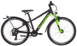 Bulls Tokee Street-24 2022 7-Gang Kettenschaltung -Default Template 1 Bulls Tokee Street 24 Zoll 7 Gang Kettenschaltung Jungen black matt green schwarz gruen 633 17732