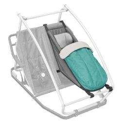 Croozer Babysitz Alle Modelle Ab 2018 Arctic Green Incl. Winter-Set (ab 2014 Passend)