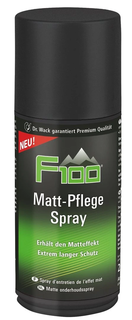 F100 Mattlack Pflege Spray 250ml 1 F100 Mattlack Pflege Spray 250ml