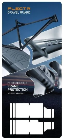 FLECTR Rahmenschutzfolie Gravel Guard MTB Federgabel Protector KIT