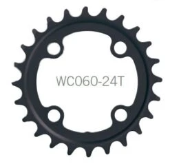 FSA 64mm ø 24 Zähne WC060 Für Brose E-Bikes Mit 2 Kettenblätter (für 38 Zähne)