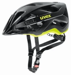 Uvex Active-CC 52-57cm / 56-60cm -Default Template 1 Helm Uvex Actice CC black yellow matt 52 57cm 4043197296241 S4104270215