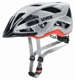 Uvex Active-CC 52-57cm / 56-60cm -Default Template 1 Helm Uvex Actice CC silver orange 52 57cm 4043197296272 S4104270315