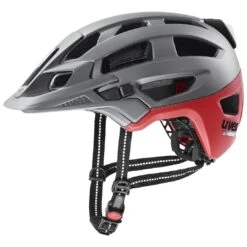 Uvex Finale-Light 52-57cm / 56-61cm -Default Template 1 Helm Uvex Finale Light silver red matt 52 57cm S4100430215 4043197346113
