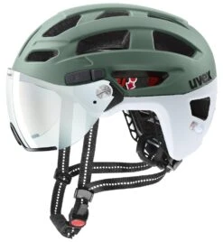 Uvex Finale-Visor-Vario 52-57cm / 56-61cm -Default Template 1 Helm Uvex Finale Visor Vario moss green cloud matt 52 57cm S4109770415 4043197359267