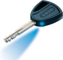 ABUS Bordo Granit X-Plus 6505/85 Black Plus-Serie Mit SH-Halter -Default Template 1 Leucht Schluessel