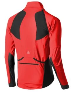 Loeffler Löffler San Remo Windstopper Softshell Light Zip-Off 15922 -Default Template 1 Loeffer Herren Bike Zip off Jacke San Remo Windstopper Soft Shell Light rot schwarz 15922 599a