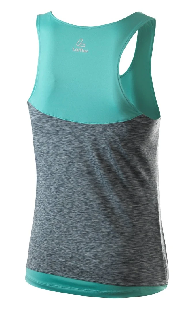Loeffler Löffler Damen Träger-Shirt 2in1 Rainbow 21359 2 Loeffler Löffler Damen Träger-Shirt 2in1 Rainbow 21359 – Bild 2
