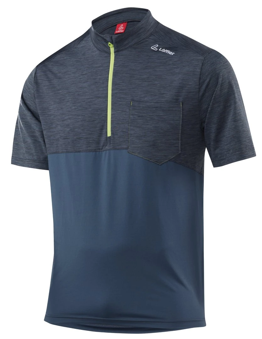 Loeffler Löffler Herren Bike-Shirt Rainbow Halfzip 21307 1 Loeffler Löffler Herren Bike-Shirt Rainbow Halfzip 21307