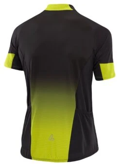 Loeffler Löffler Herren Bike-Jersey Messenger Fullzip 24602 -Default Template 1 Loeffler Herren Mens Bike Jersey FZ Fullzip Messenger Mid black lemon 24602 992a