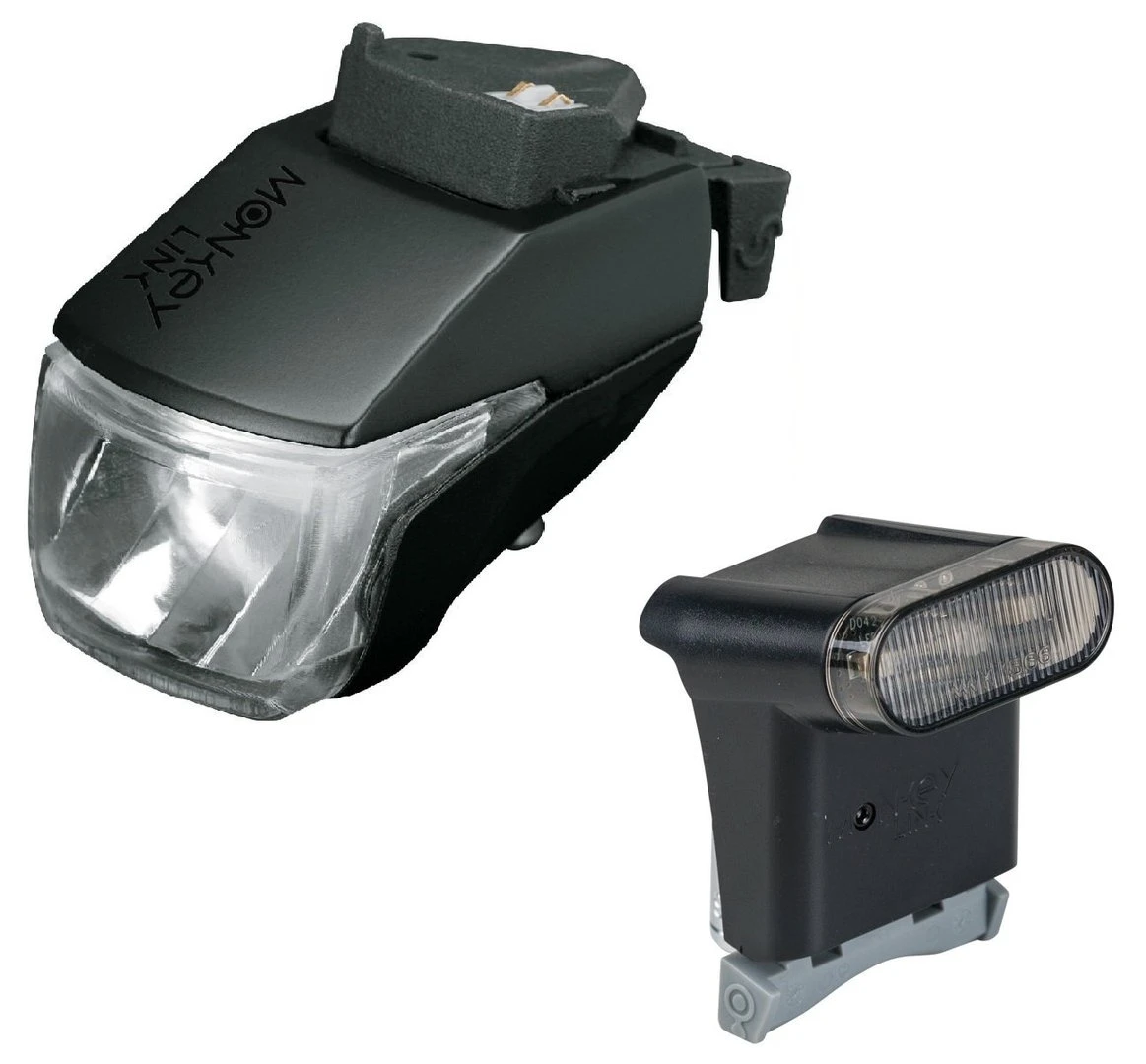 MonkeyLink ML-Light Connect 50 Lux Set Für E-Bike Mit Sport-Rücklicht 1 MonkeyLink ML-Light Connect 50 Lux Set Für E-Bike Mit Sport-Rücklicht