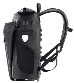 ORTLIEB Vario-PS-High-Vis QL2.1 Tasche Mit Rucksackfunktion Black-reflex -Default Template 1 Ortlieb Vario PS High Vis QL2.1 F7716 black schwarz 4013051055673 side opened