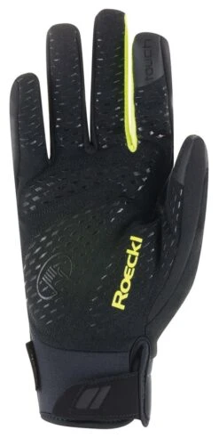 Roeckl Ranten 10-110033 H2O -Default Template 1 Roeckl Handschuhe Winter Ranten H2O black fluo yellow schwarz neongelb 10 110033 9210 IH
