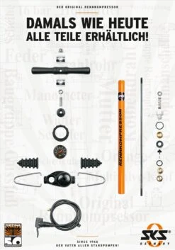 SKS Aero Rennkompressor Orange E.V.A. -Default Template 1 SKS Aero Rennkompressor EVA 10062 050 22140 4002556237257b