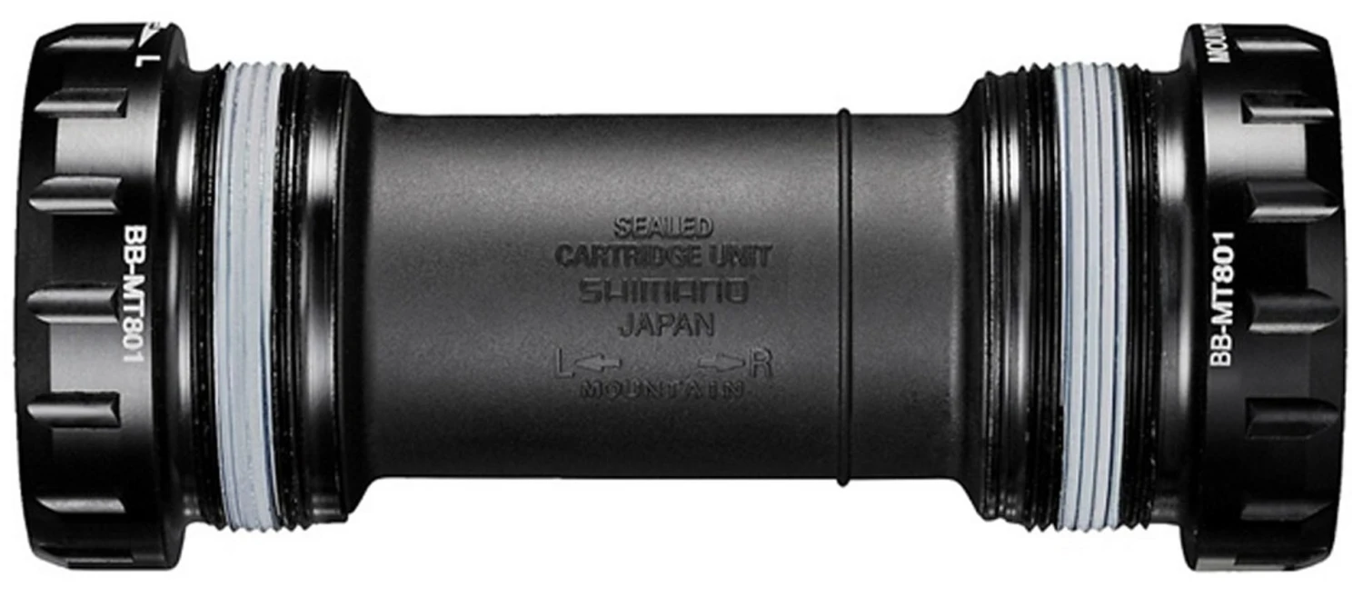 Shimano XT FC-M8100 / FC-M8000 BSA (1,37x24) 68/73mm BB-MT801-B 1 Shimano XT FC-M8100 / FC-M8000 BSA (1,37x24) 68/73mm BB-MT801-B