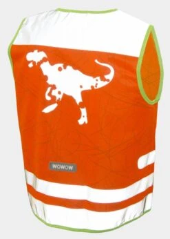 WOWOW Reflexweste "Nutty Jacket" Für Kinder -Default Template 1 Sicherheitsweste Nutty fuer Kinder reflektierend orange a