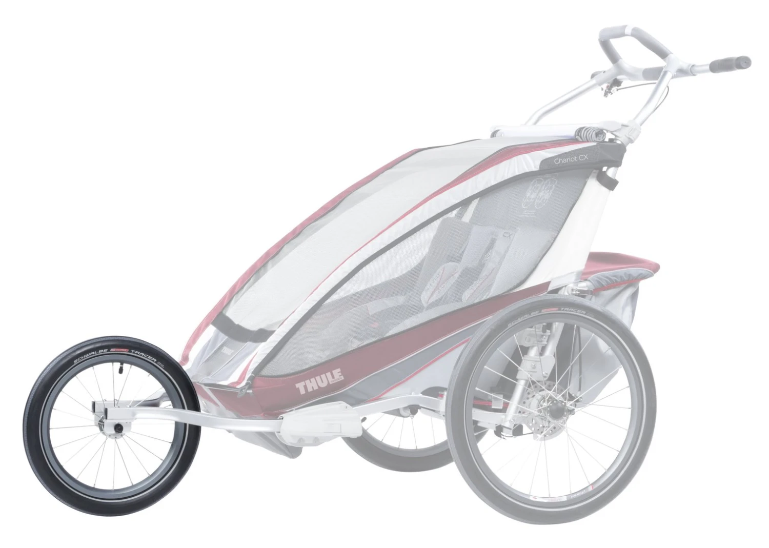 Thule-Chariot Joggingset CTS 16 Zoll Mit Speichen Für CX2 Ab 2013 1 Thule-Chariot Joggingset CTS 16 Zoll Mit Speichen Für CX2 Ab 2013