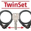 ABUS Phantom Twin-Set 2x 8960/ 85 EC Tex-FL