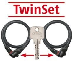 ABUS Phantom Twin-Set 2x 8960/ 85 EC Tex-FL